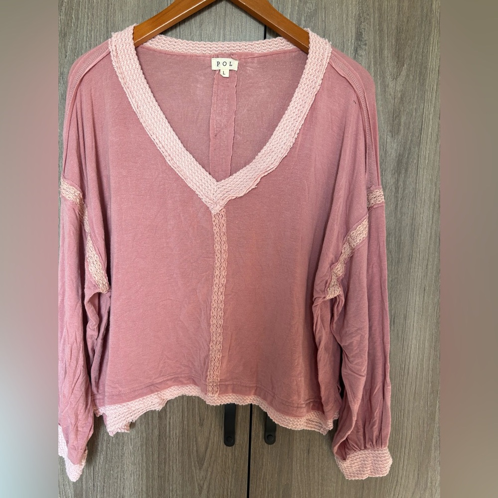 POL long sleeve blouse